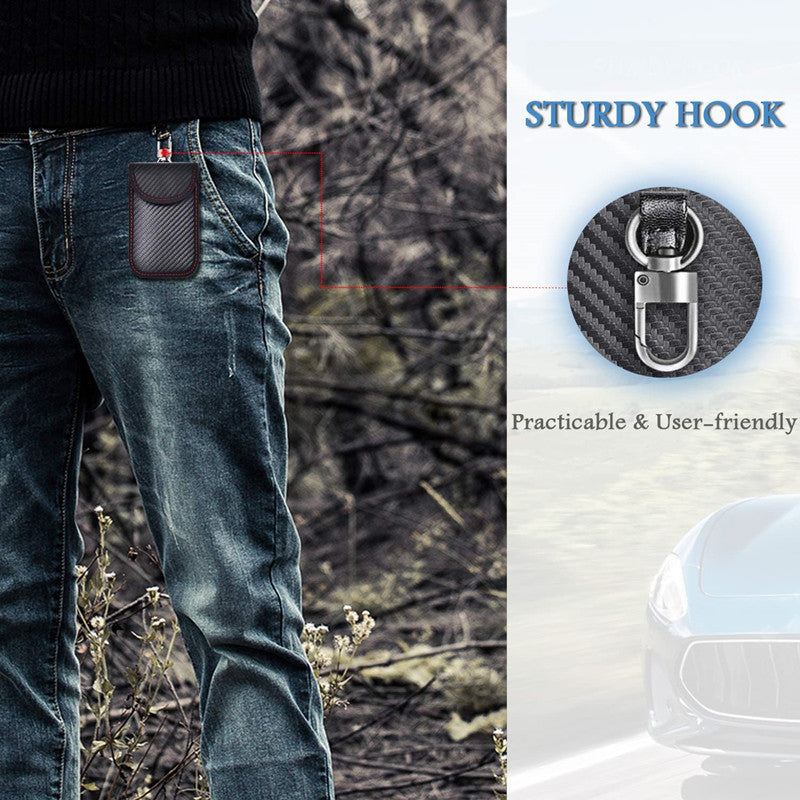 Carbon Fiber Shield Key Case