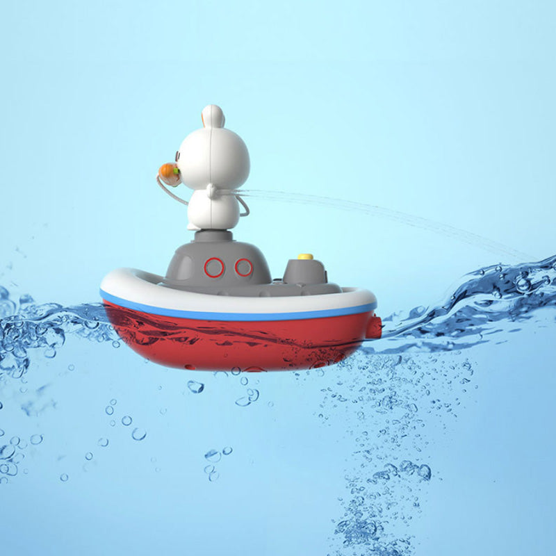 Kids Bathroom Animal Jet Boat Toys