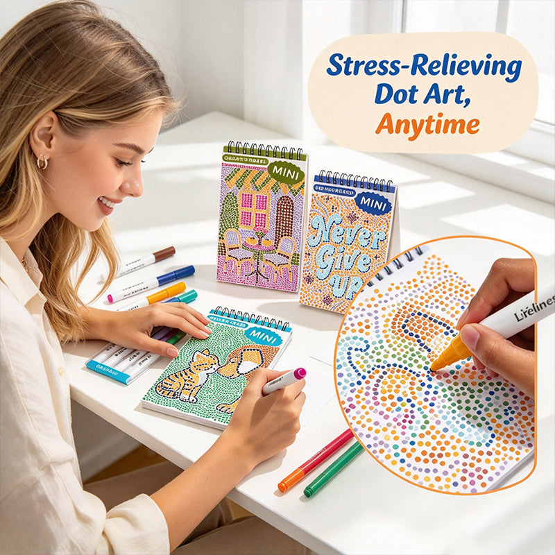 Stress Relief Dot Painting