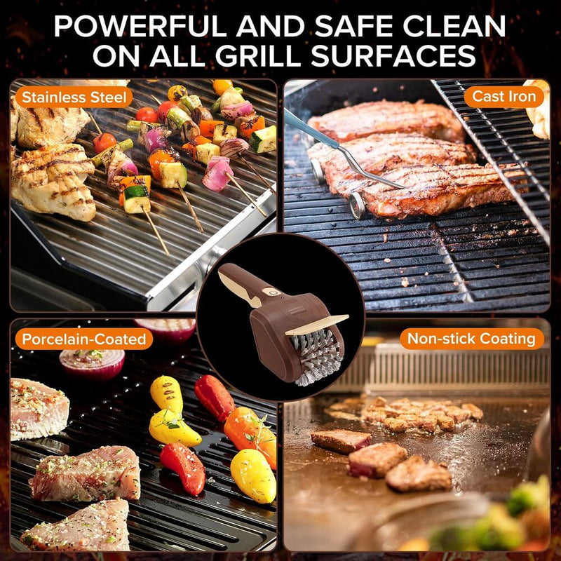 Electric BBQ Grill Brush