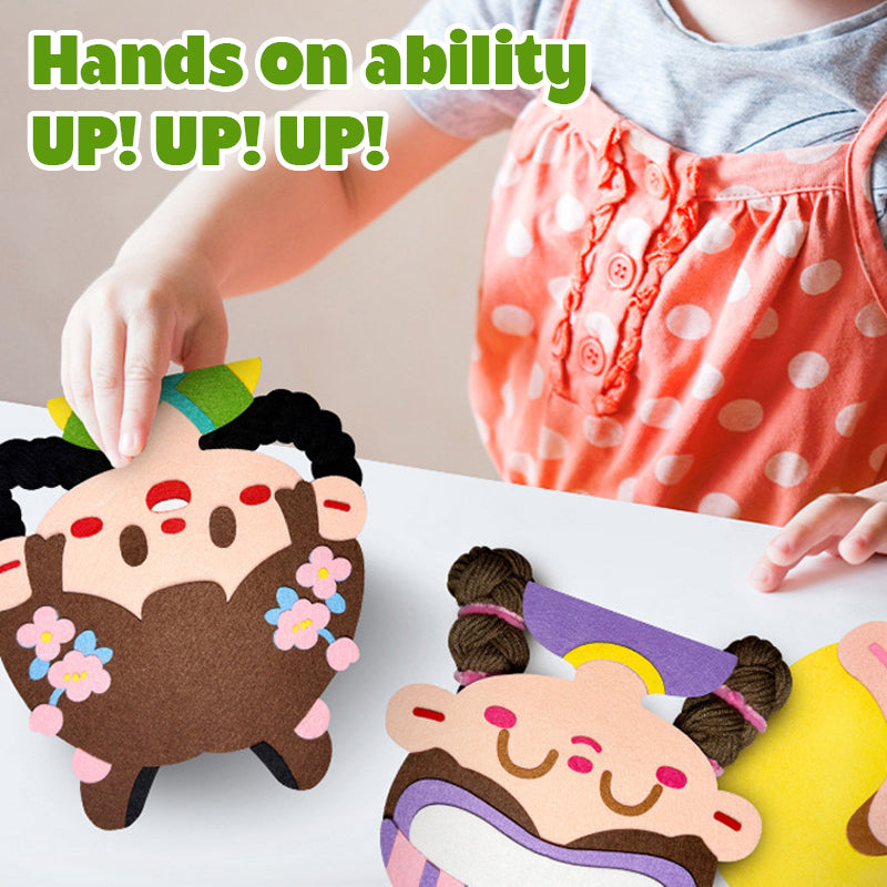 Braiding early educational toys