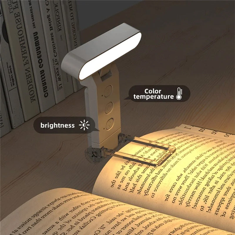 Foldable LED Clip-On Reading Light