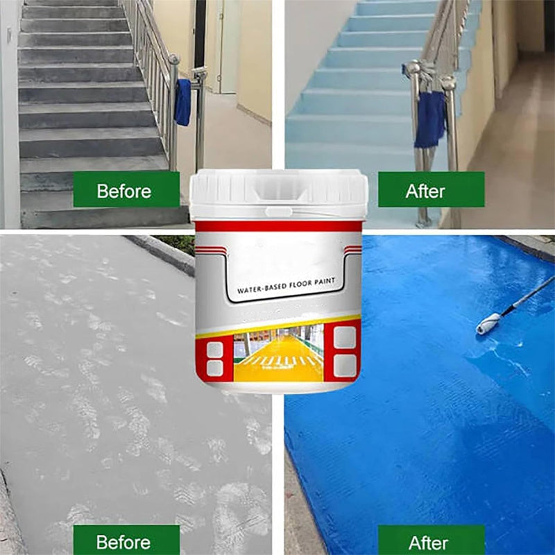 Quick-drying anti-slip water-based floor paint