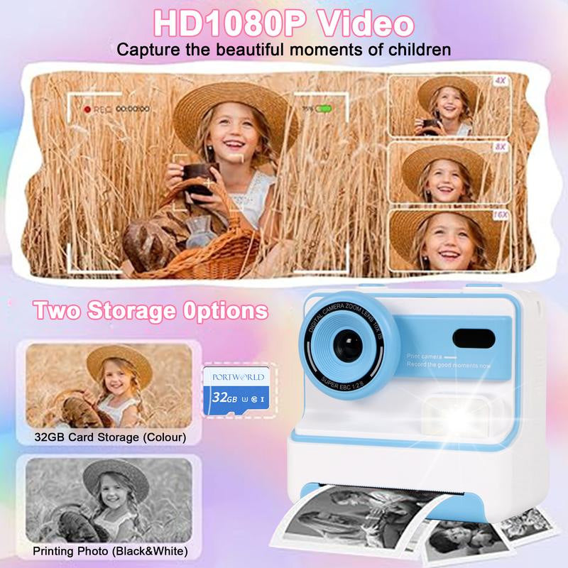 2024 New Camera Instant Print