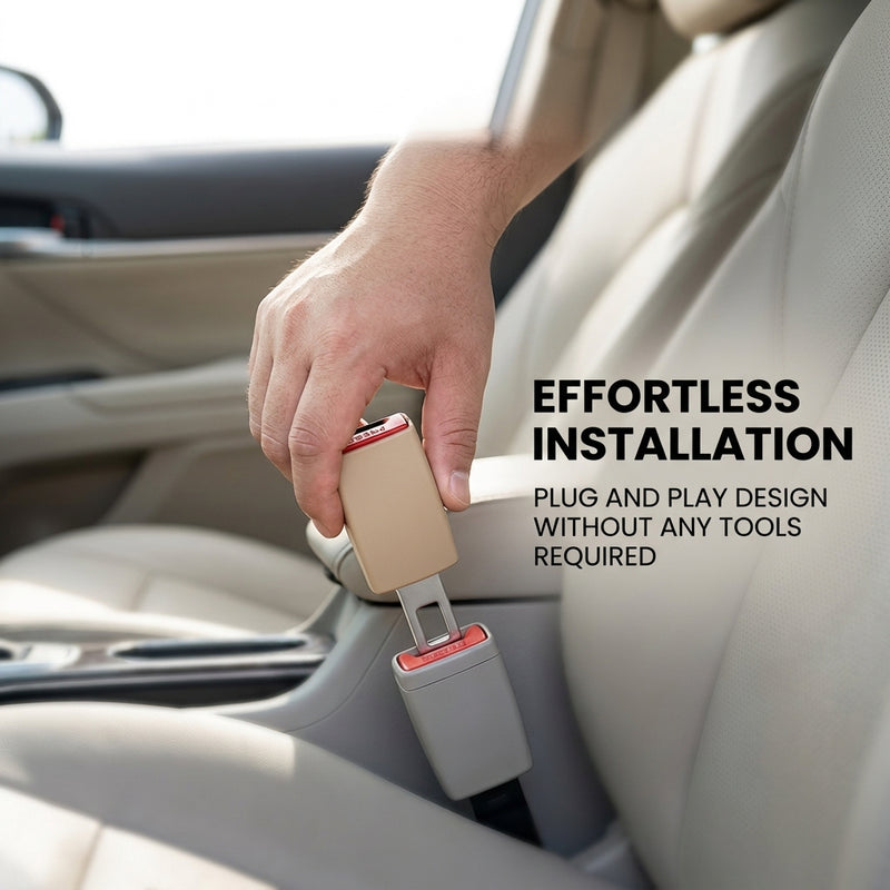 Car seat belt plate