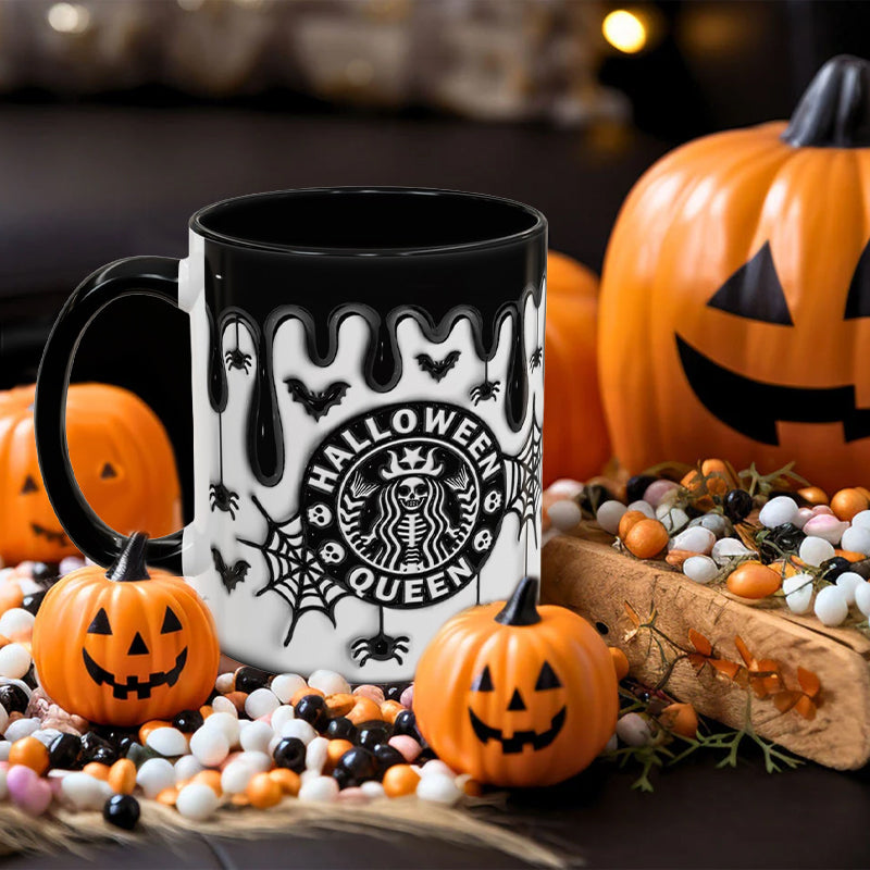 Halloween Queen 3D Inflated Coffee Mug