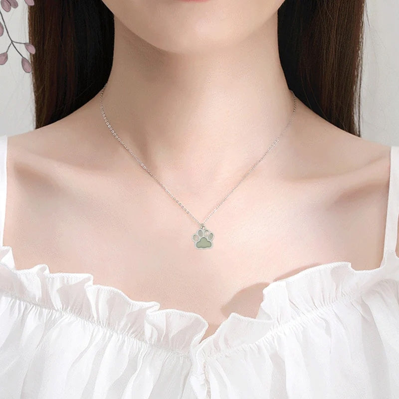 Dog Paw Necklace