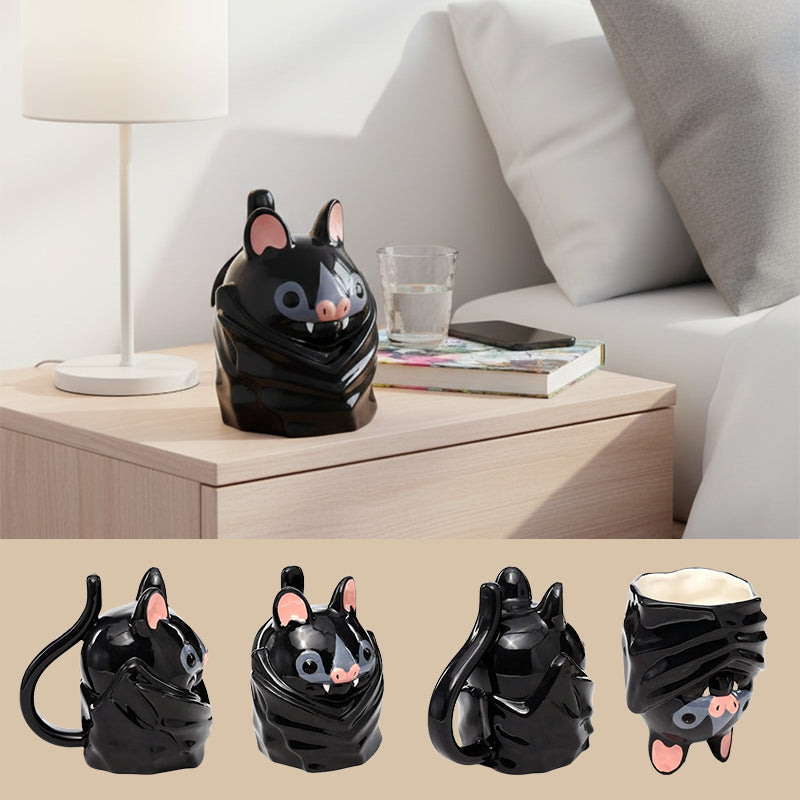 Bat Upside Down Shaped Mug