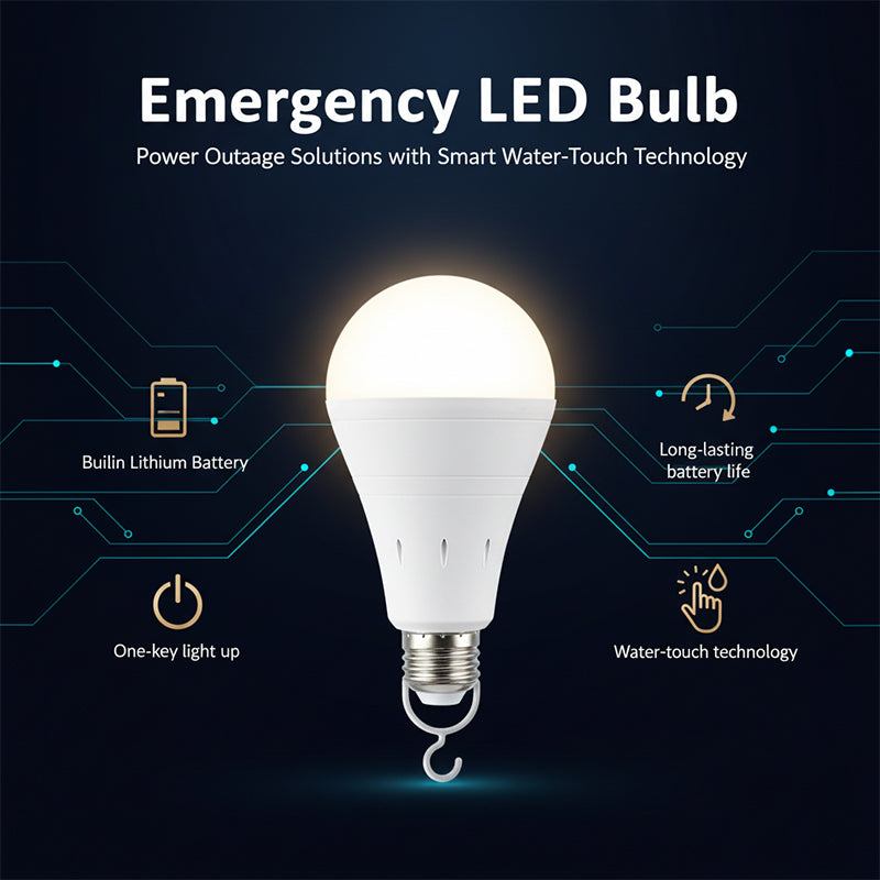 Emergency LED Bulb with Hook