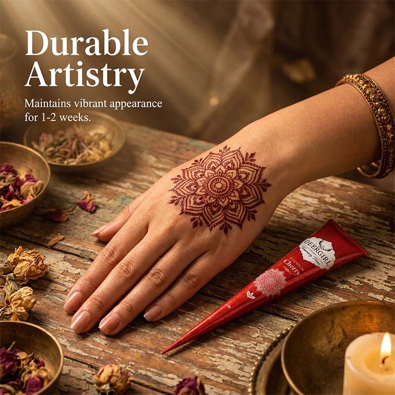 Temporary tattoo hand-painting paste