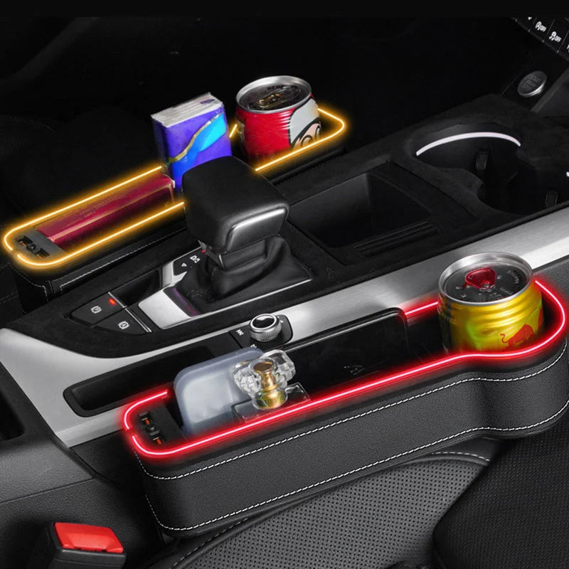 Car Seat Gap Filler Mutifunctional Storage Box