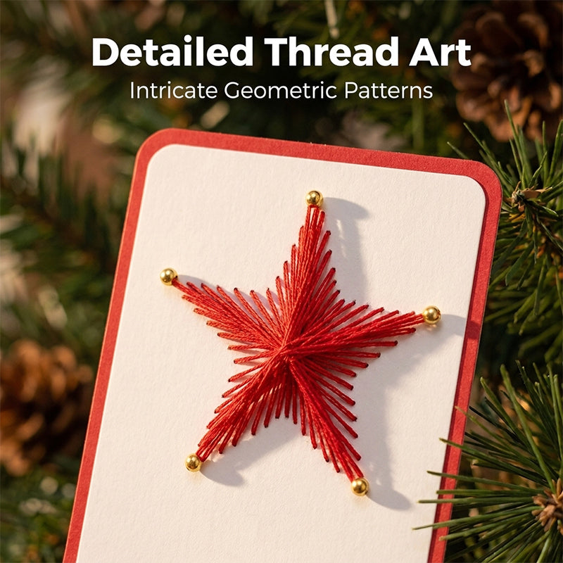 Merry Christmas Greeting Card DIY Kit