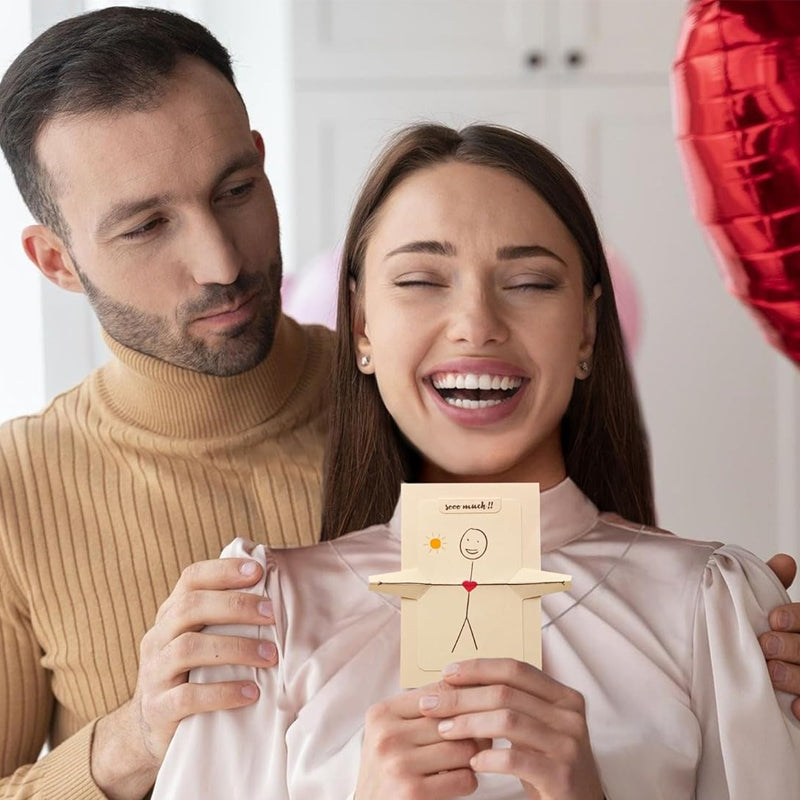 Embrace Pop-Up Greeting Card