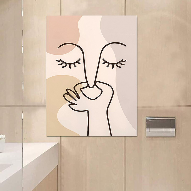 Pinching Nose Wall Sticker