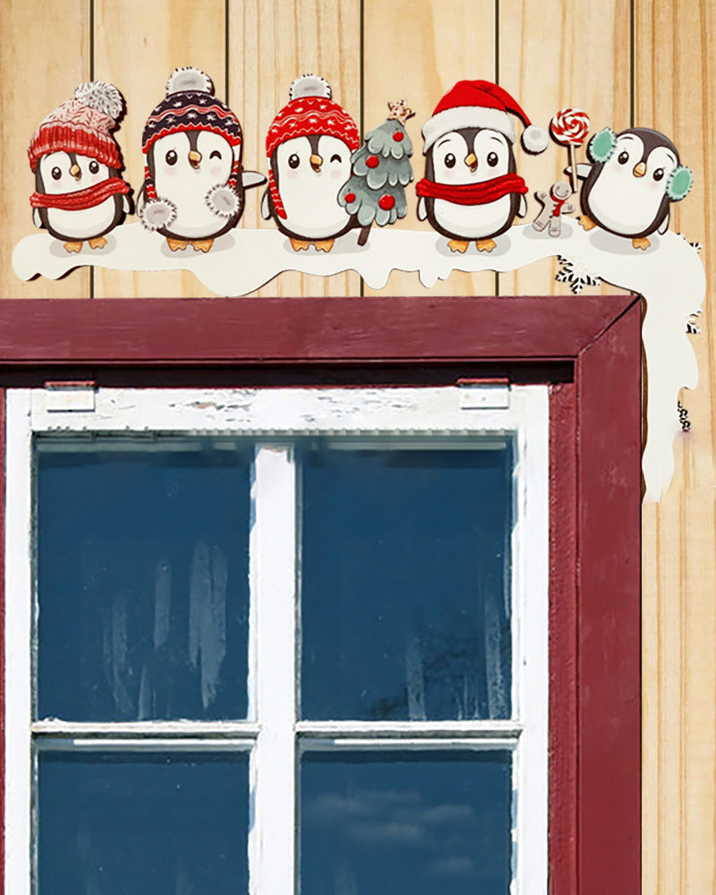 Christmas Door Corner Frame Decoration