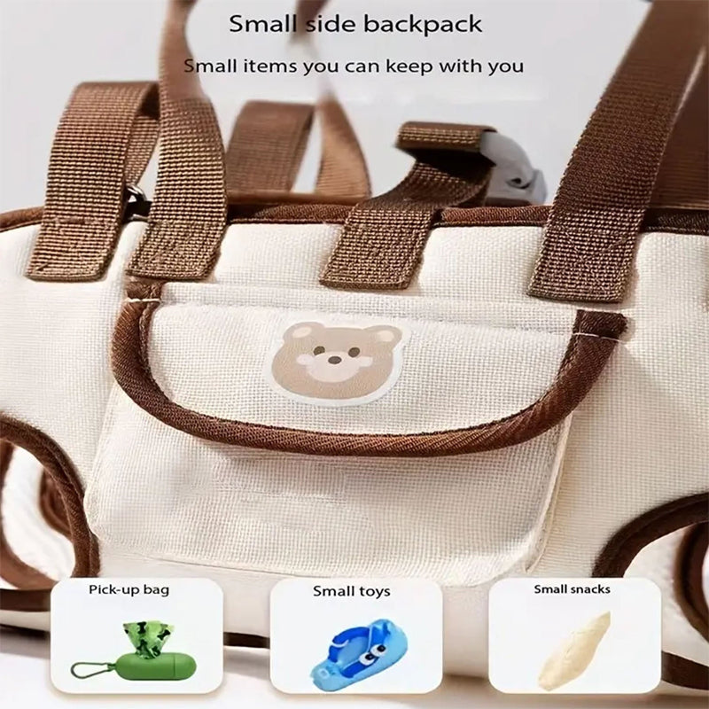 Multi-Functional Horizontal Pet Backpack