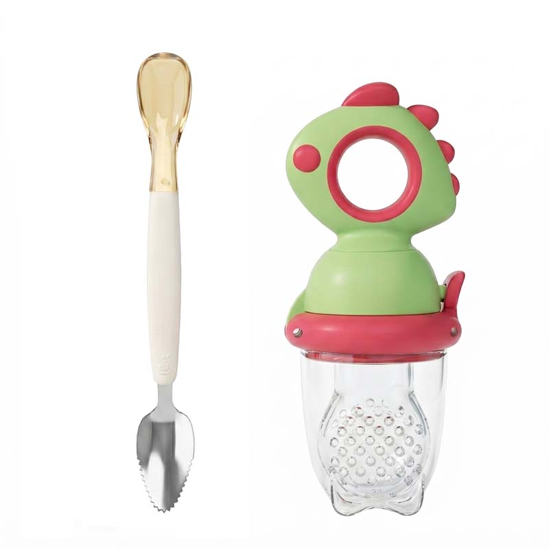 Baby Push-Feed Fruit Feeder & Teether