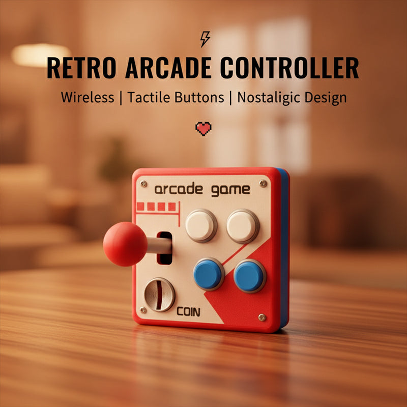Retro Arcade Joystick Light Switch Cover