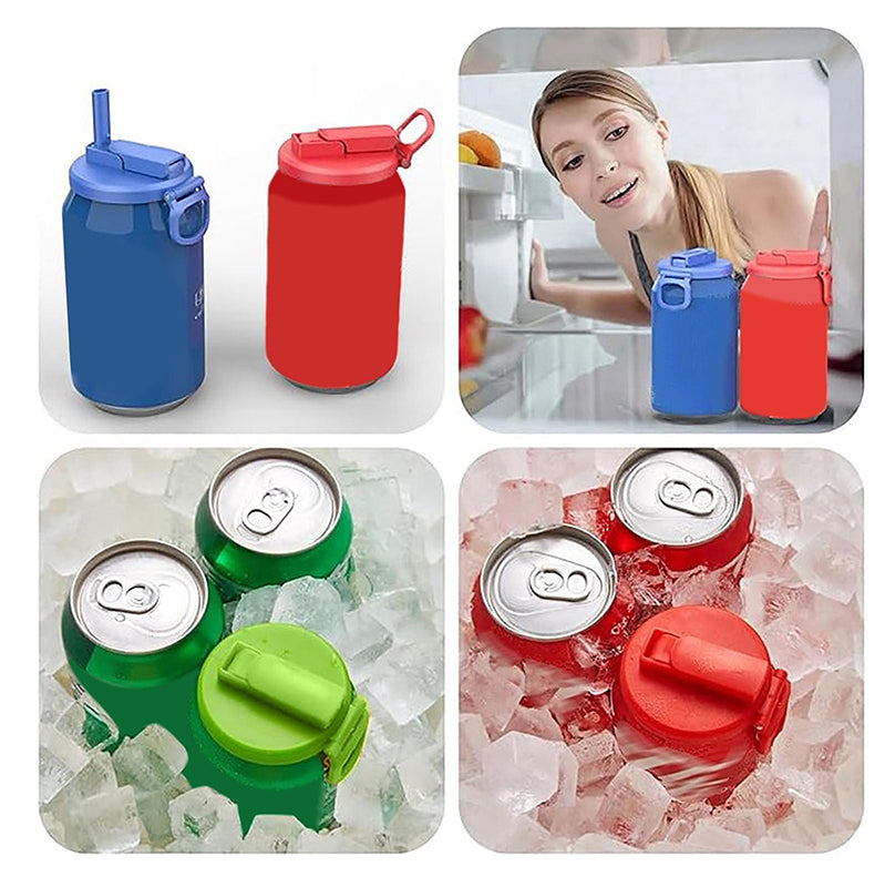 Silicone Straw Soda Can Cap