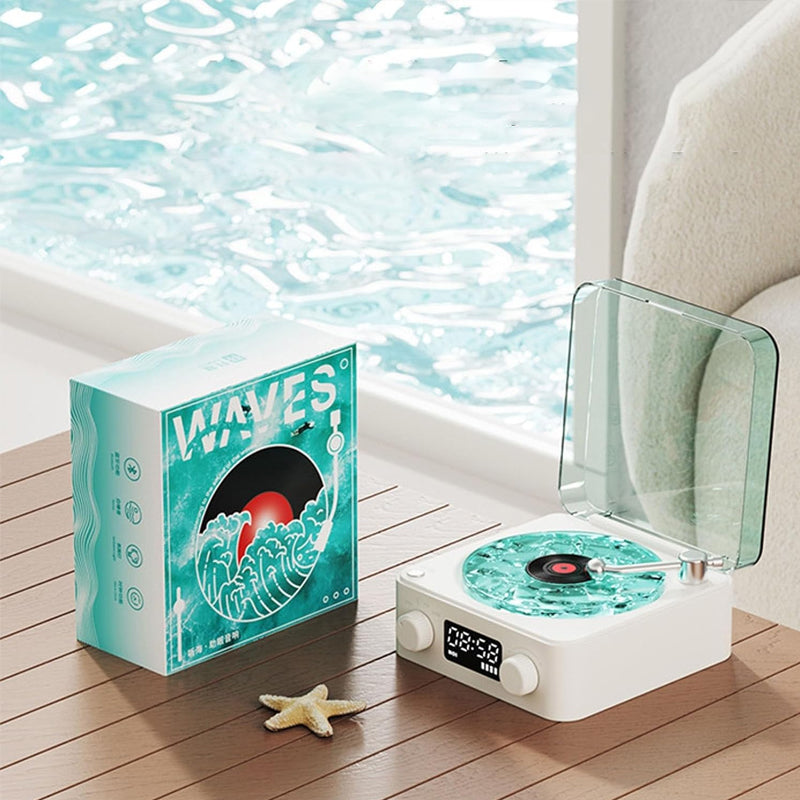 💽Vinyl Wave Bluetooth Speaker 🐳