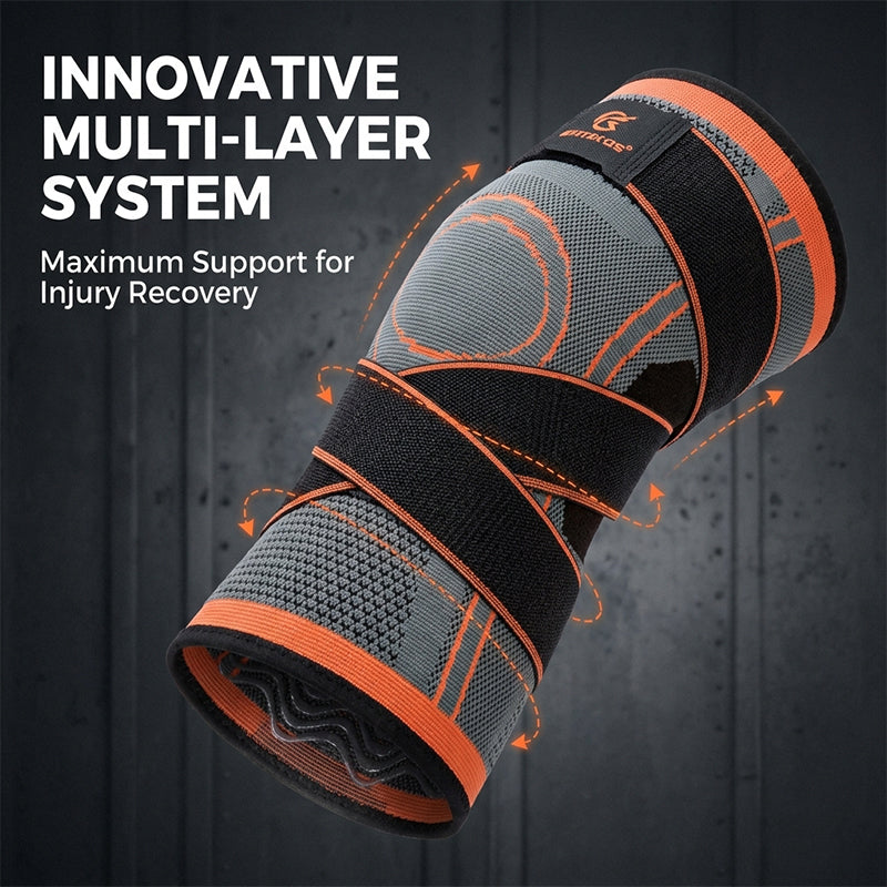 3D Compression Knee Support Strap