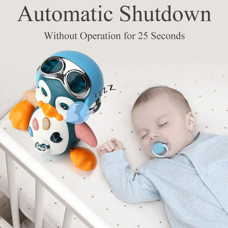 Musical Crawling Penguin Toys