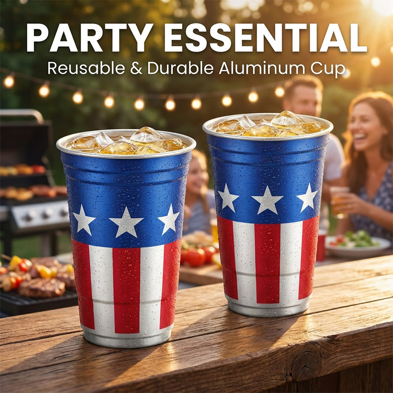 Cold Drink Juice Cup Aluminum Cup