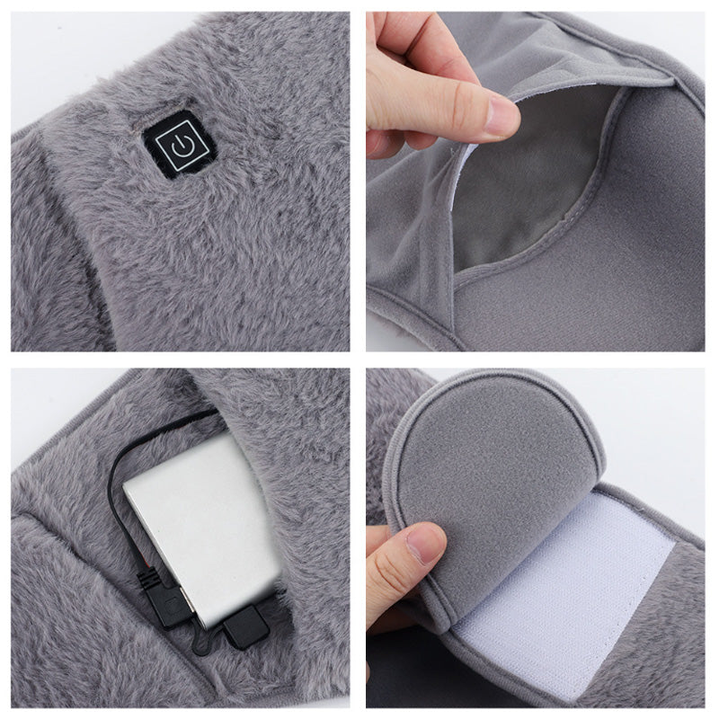 Electric heating waist belt