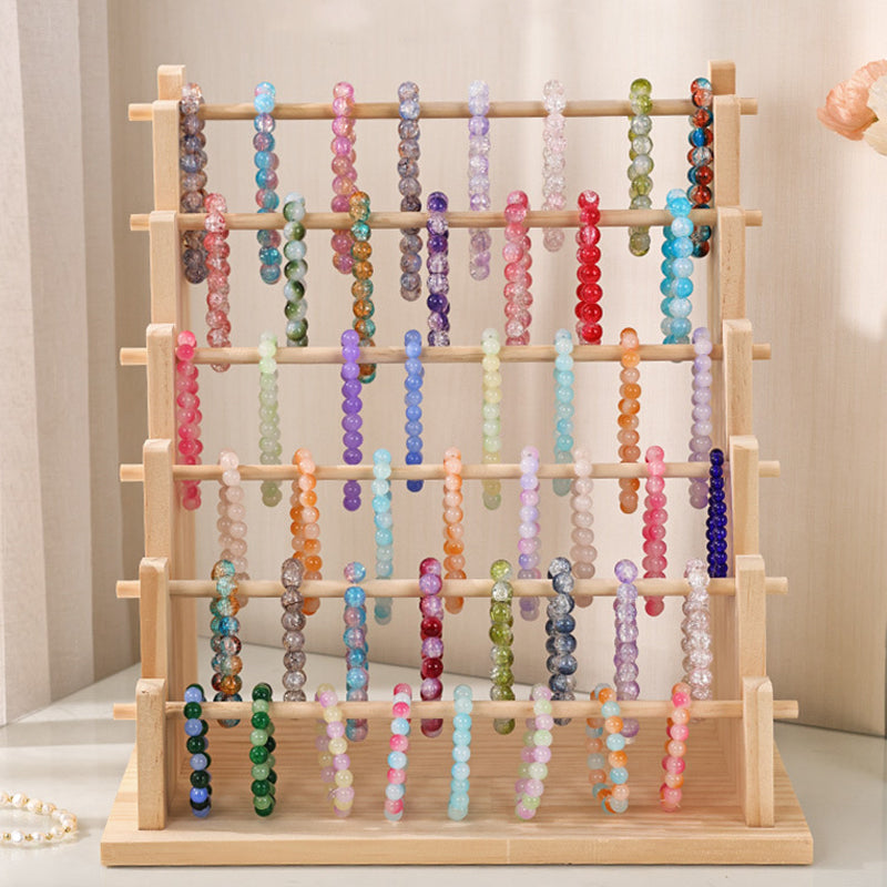 Wood Jewelry Display Stand
