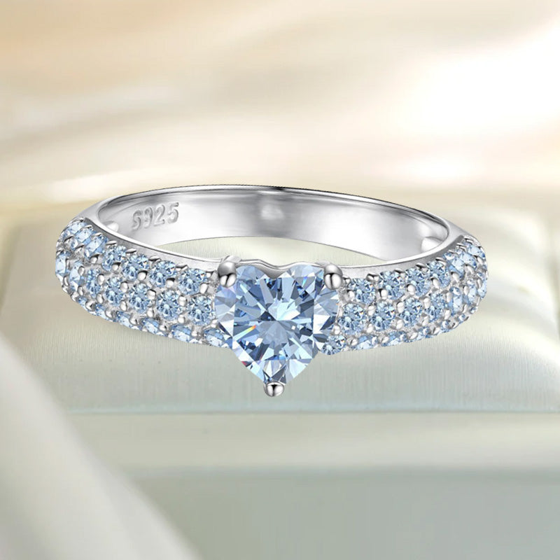 Love Diamond Zircon Ring