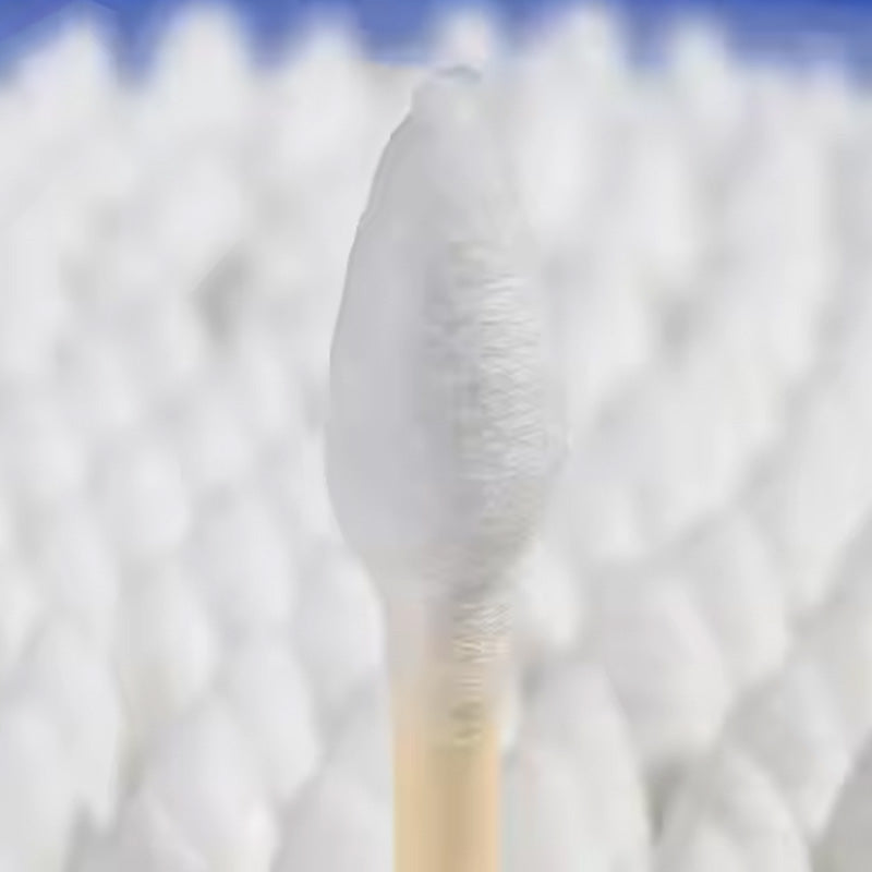 Double-ended cotton swabs