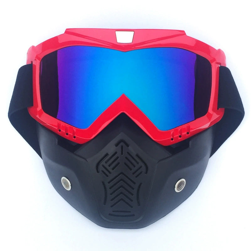 Harley retro face mask
