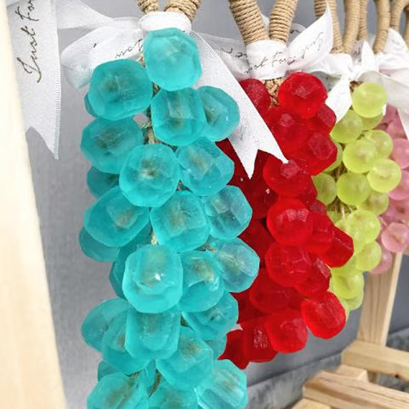 Handmade Grape-Shaped Soap