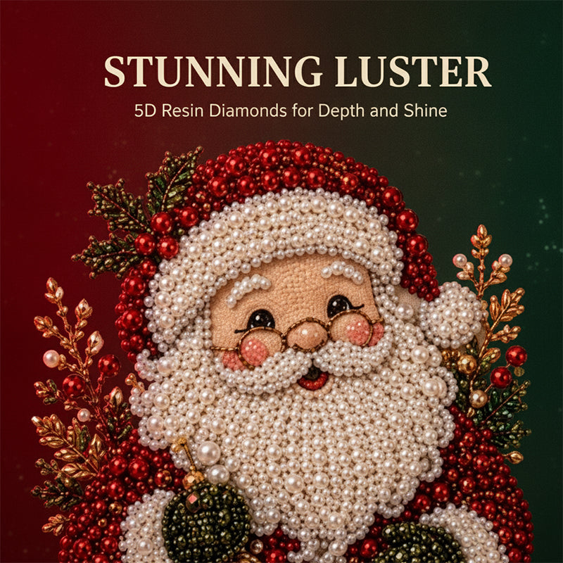 DIY Christmas Pearl Diamond Painting Art Kit