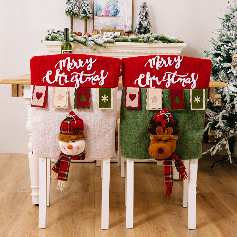 ⛄Christmas Decorative Dining Chair Covers🎅