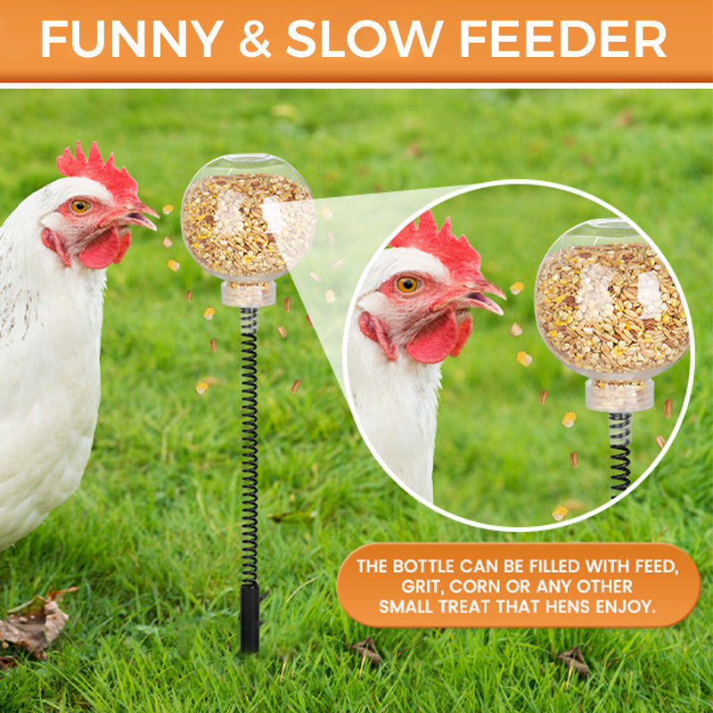Chicken Peck Toy Slow Feeder