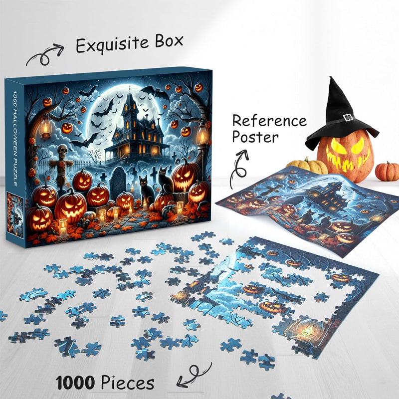 Halloween Nightmare 1000-Piece Jigsaw Puzzle