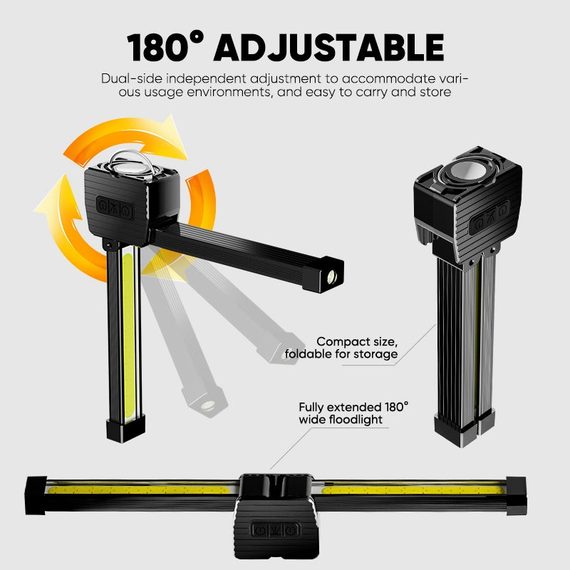 Multifunctional Magnetic Foldable Work Lamp