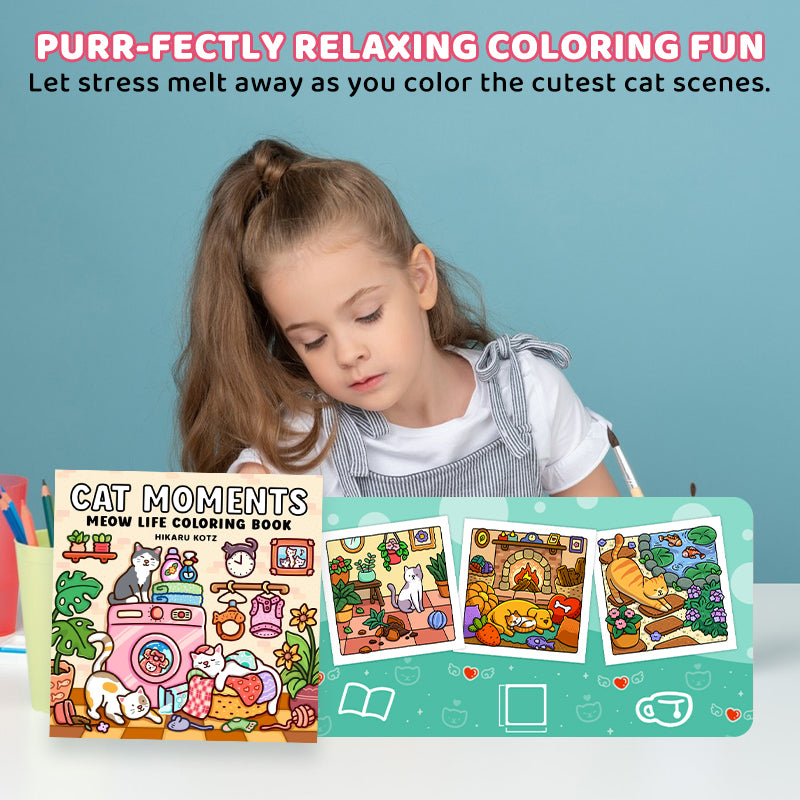 Kitten Coloring Book
