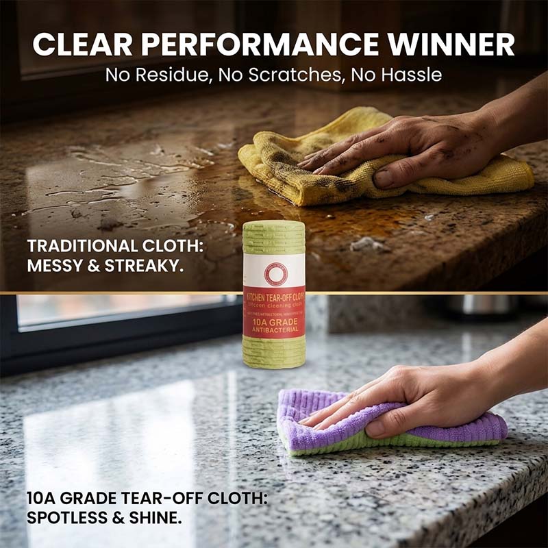 Tearable Bamboo Velvet Cleaning Towels