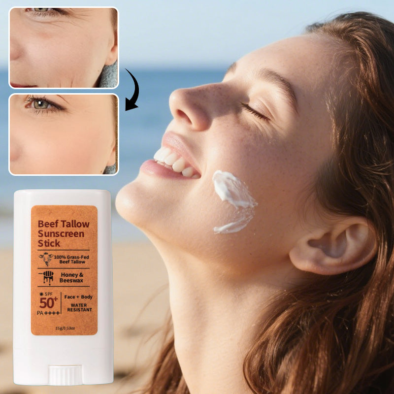 Beef Tallow Sunscreen Organic Stick