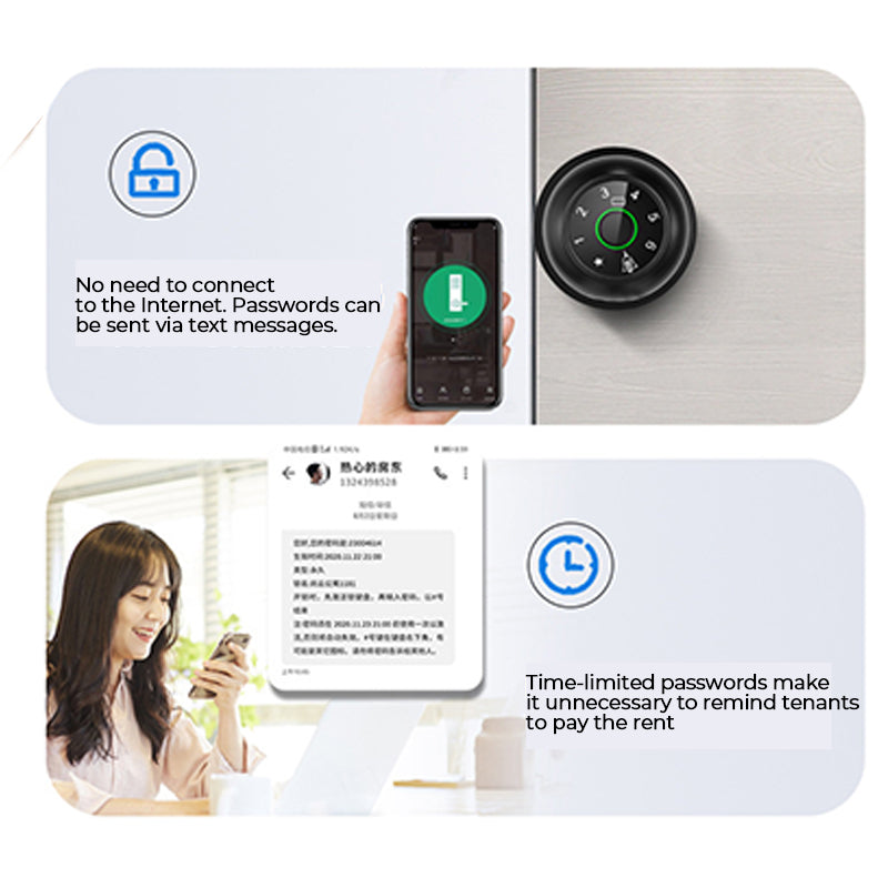 Semiconductor fingerprint lock