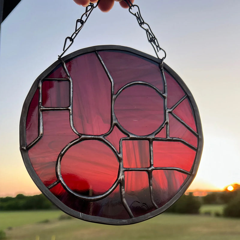 Stained Glass Hanging