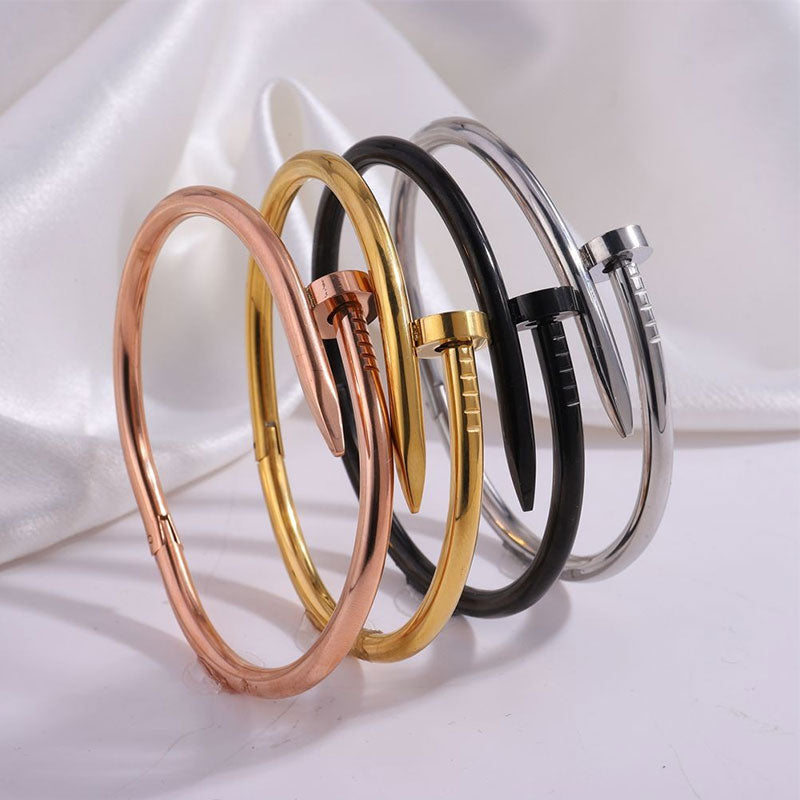 Stainless Steel Versatile Delicate Bangles