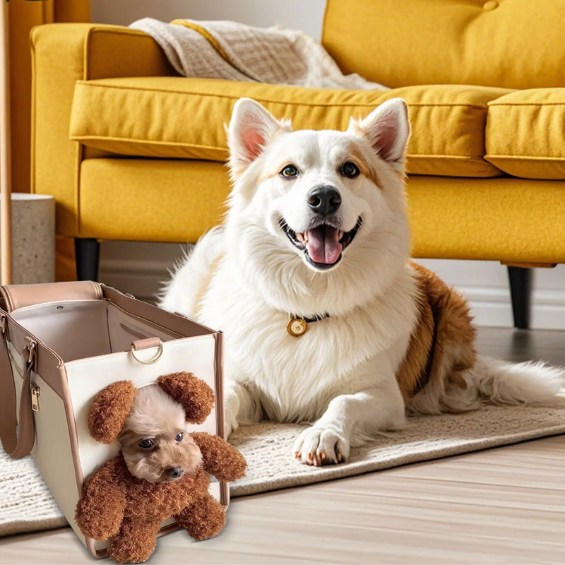 Soft Pet Travel Tote with Peek Window