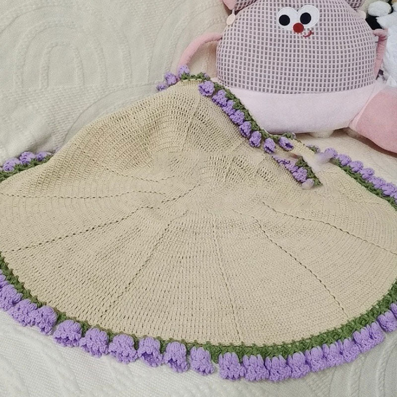 DIY Rose Bouquet Blanket