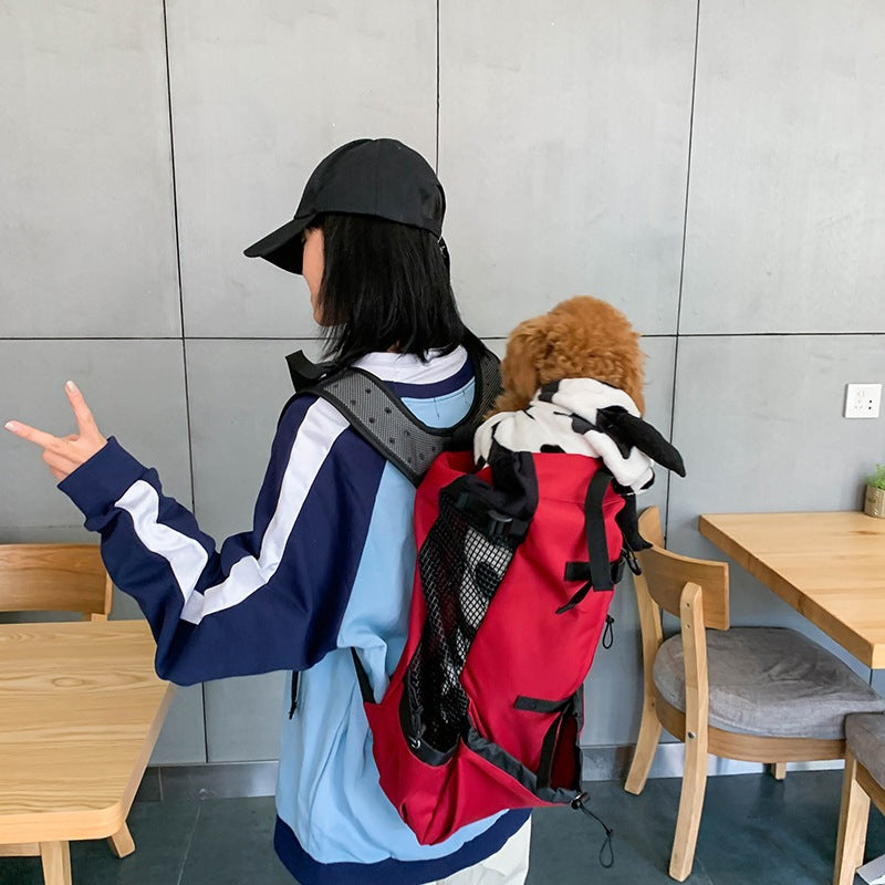 Breathable Travel Backpack For Pet Dog And Cat