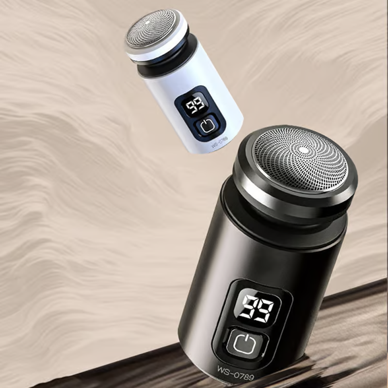 Portable Electric Mini Shaver with Floating Blades