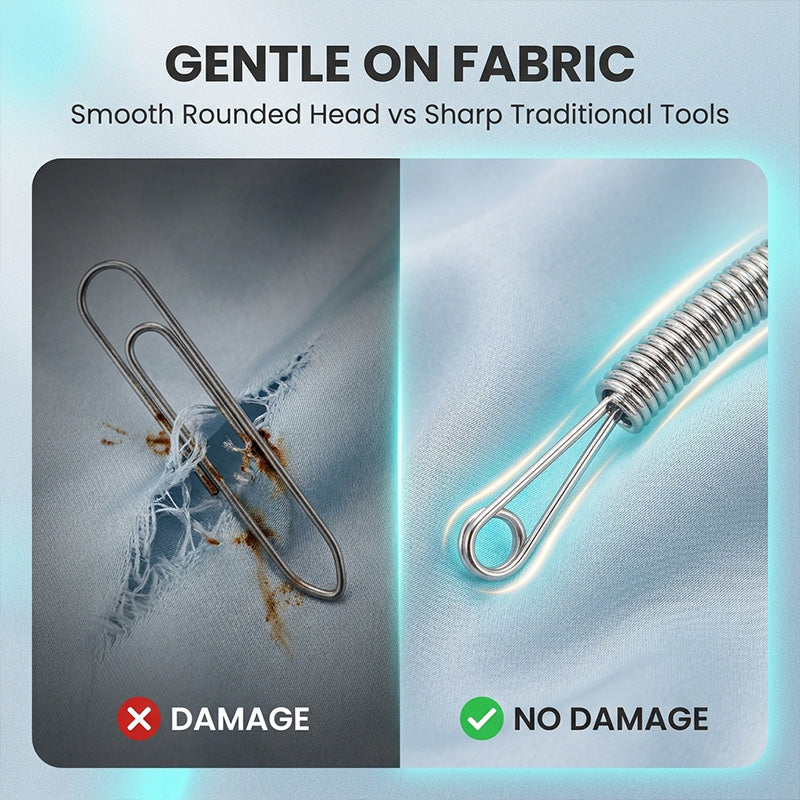Spring Drawstring Needle Threader