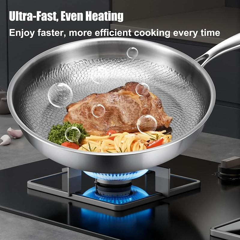 Coating-Free Frying Pan